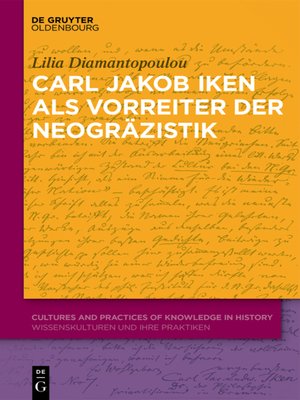 cover image of Carl Jakob Iken als Vorreiter der Neogräzistik